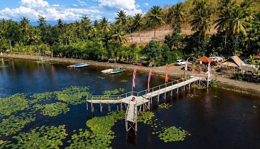 Forgotten Bali Lake Reopens After Nearly 3 Decades
