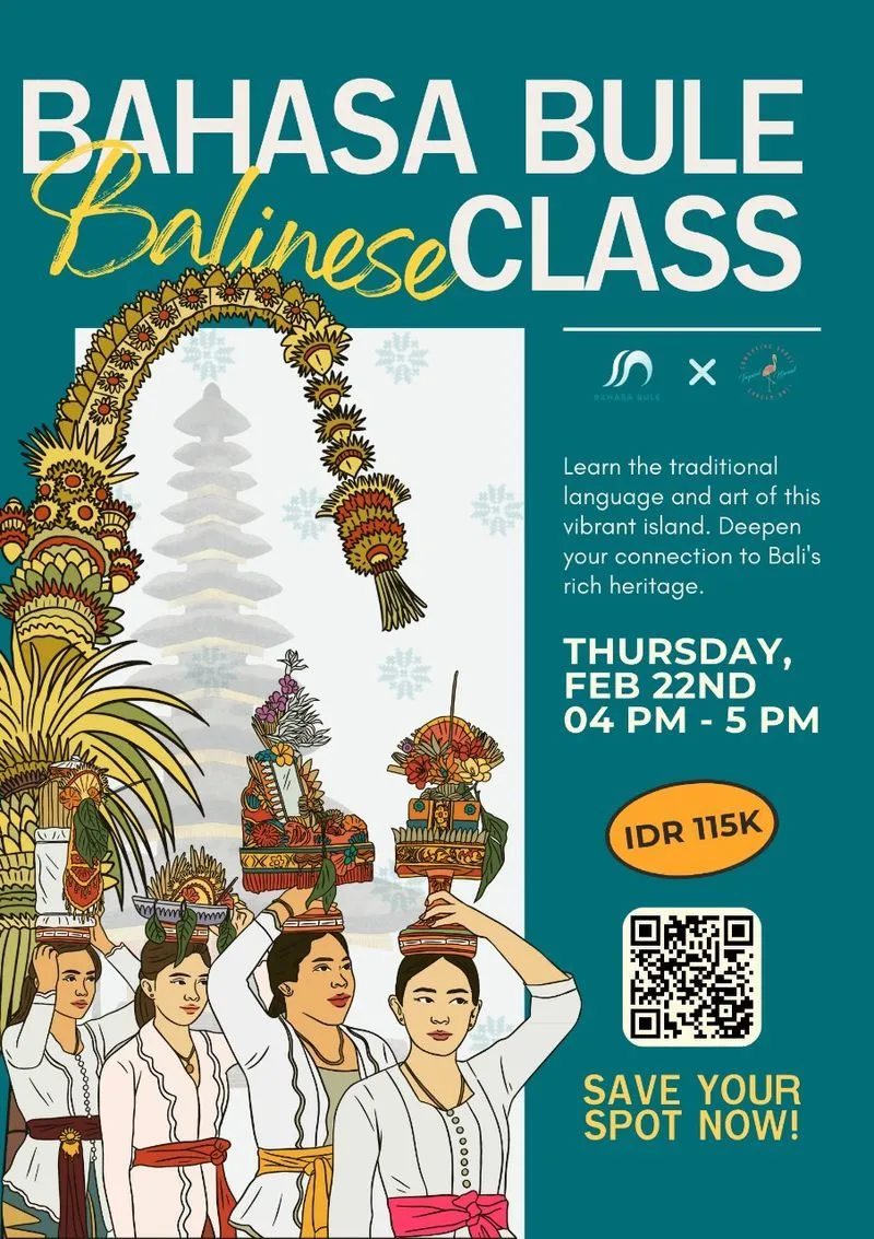 Master class Bahasa Bule Balinese Class 13352