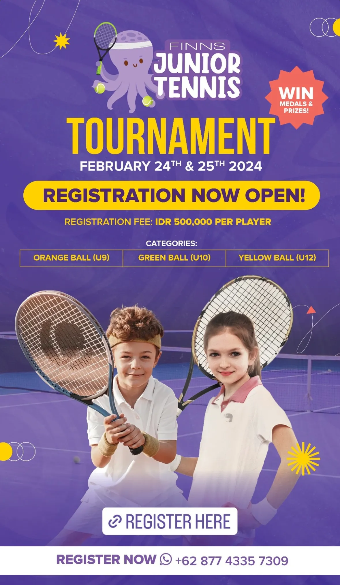 Family Junior Tennis Tournament 202