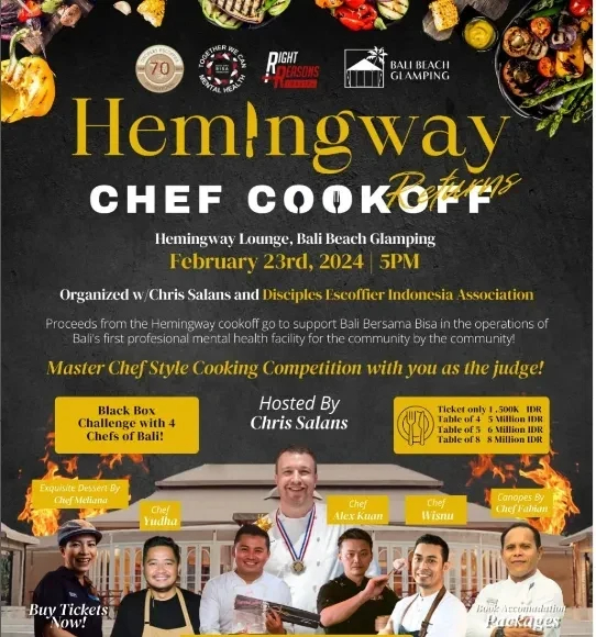 Food Hemingway returns - Chef Cookoff 11149