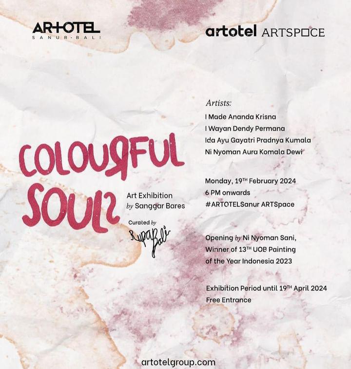 Art The Colourful Souls Art Exhibition at Artotel Sanur 11911