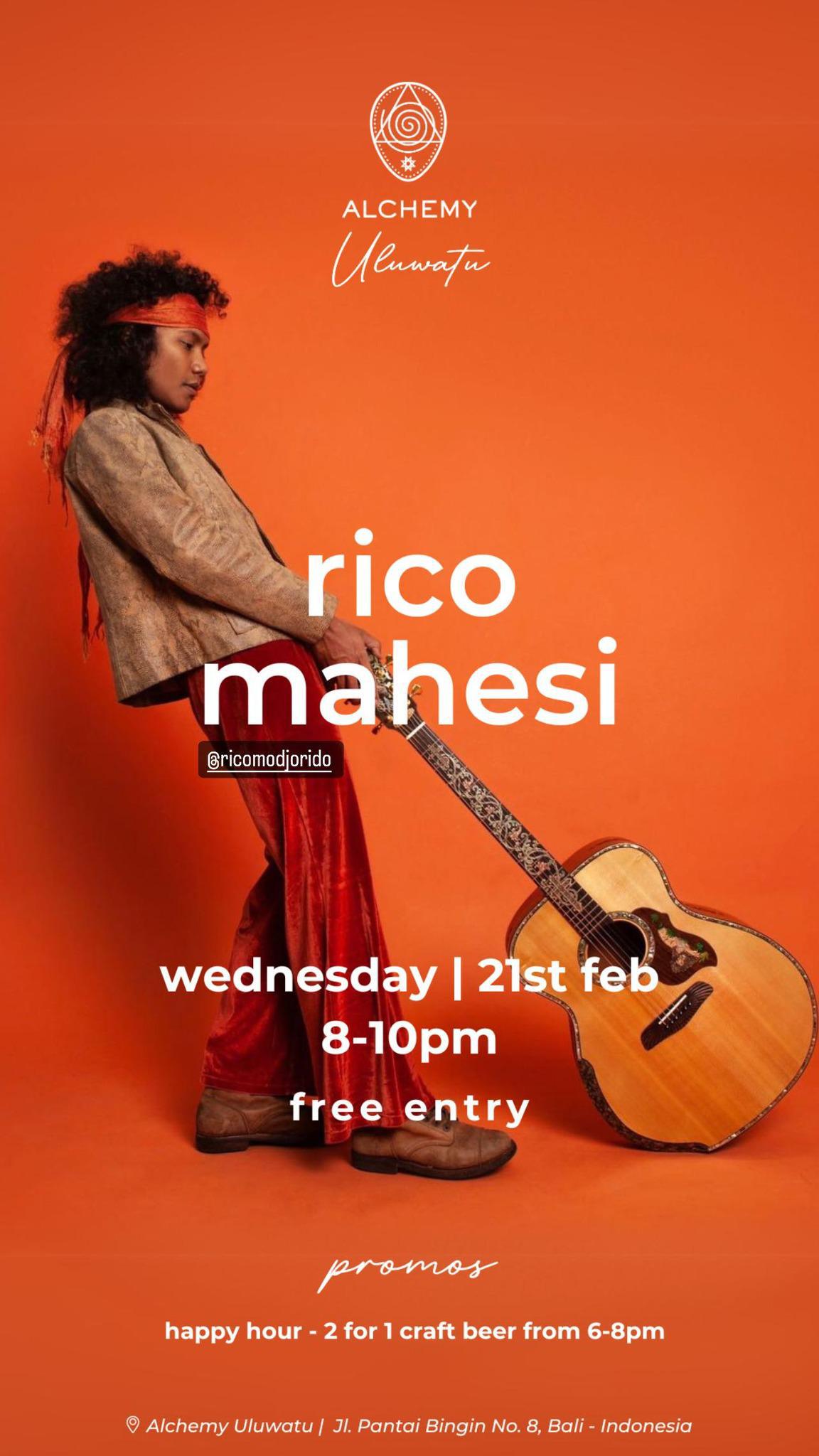 Concert Rico Mahesi at Alchemy Uluwatu 11699