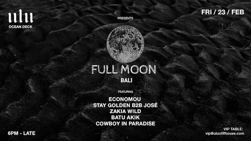 Party Full Moon x Ulu Ocean Deck 11292