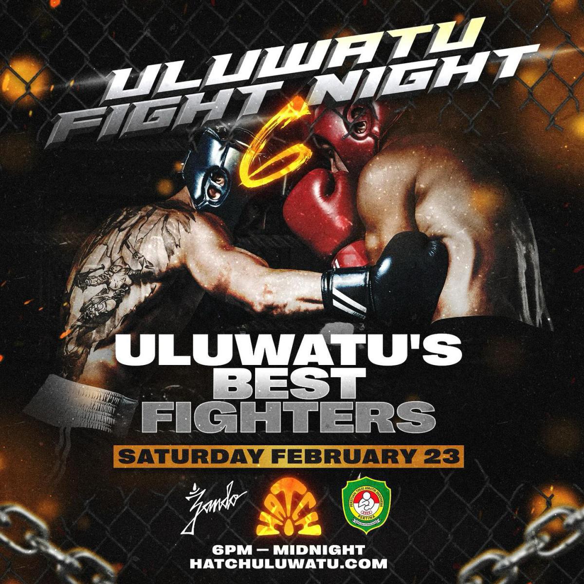 Sport Uluwatu Fight Night at Hatch Uluwatu 2396