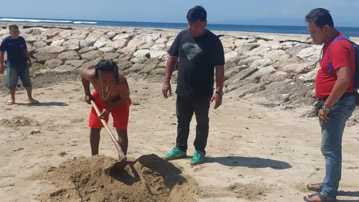 Sanur Authorities Check Drainage After Water Concerns