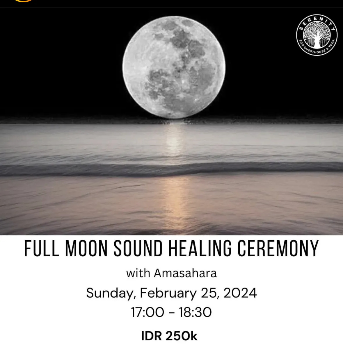 Meditation Full Moon Sound Healing Ceremony 10714