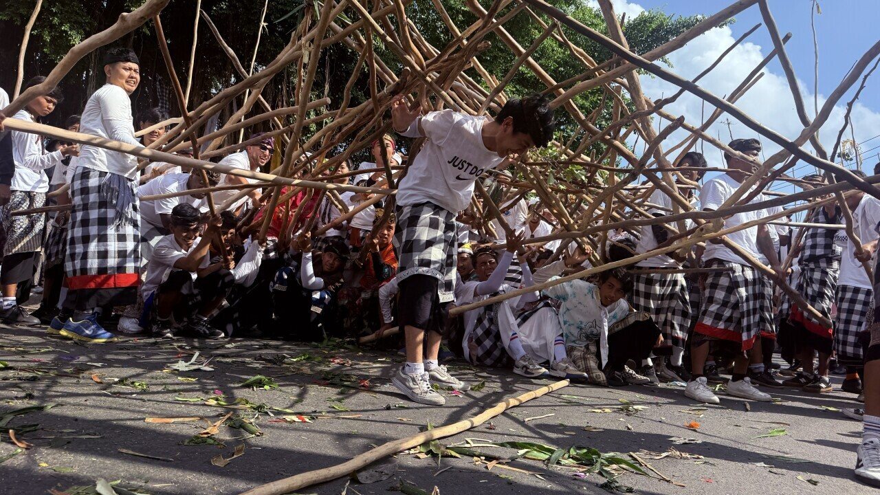 Inside Bali’s Spectacular Spear Ritual in Munggu