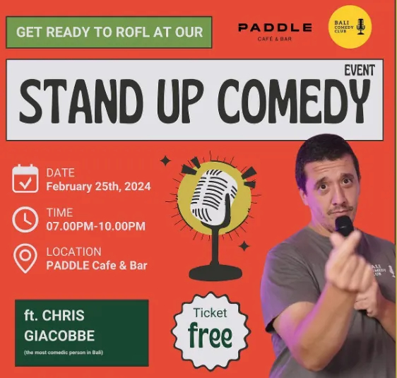 Stand up Stand Up Comedy Event with Chris Giacobbe 11324