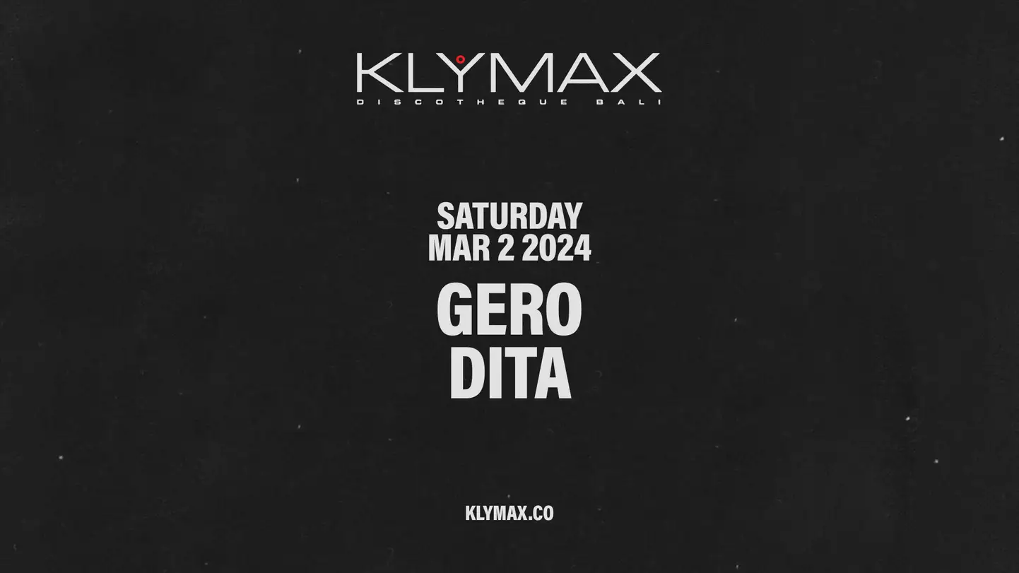 Party GERO + DITA at Klymax 11568