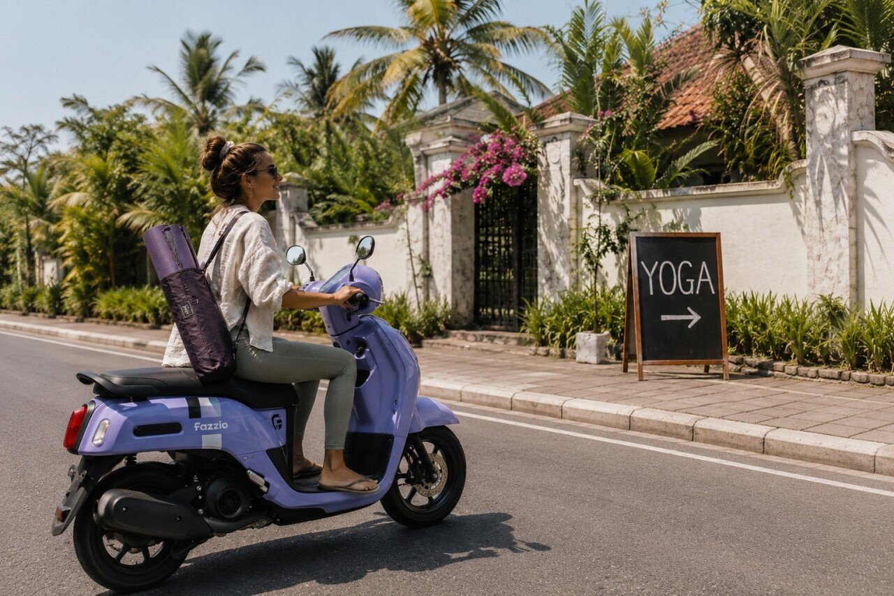 Go Purple: Yamaha Fazzio Neo