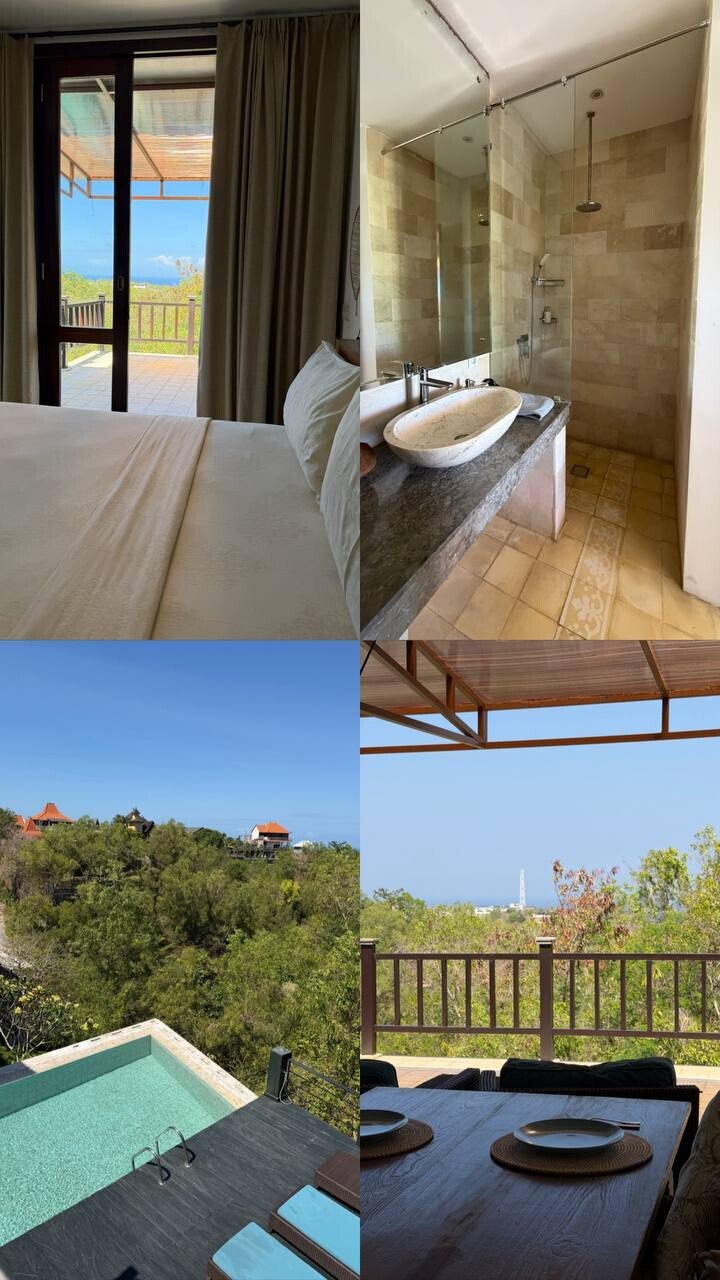 Villa ocean-view terrace Ungasan 1 bedroom
