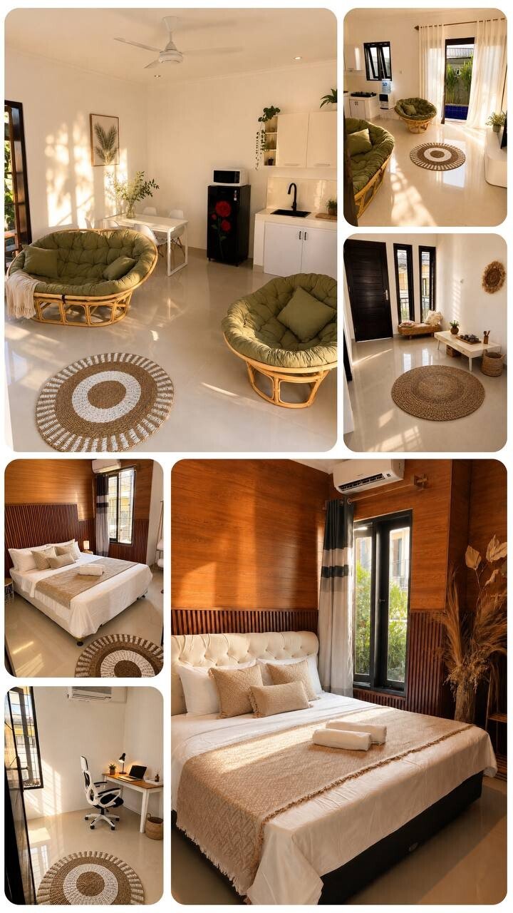 Villa with an office and balcony Ungasan 2 bedrooms