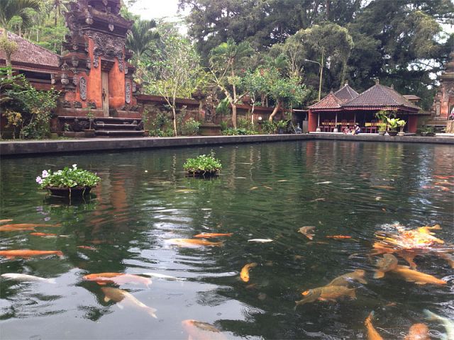 The Holy Fountain Temple Tirta Empul in Tampaksiring
