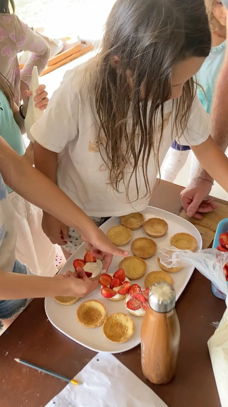 Family Adult & Kids Pastry Lessons With Rom 6558