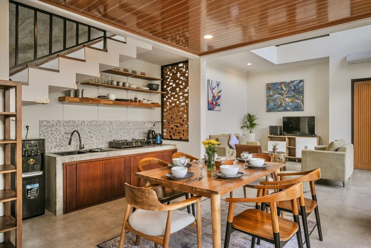 Villa quiet villa with no construction Canggu 3 bedrooms