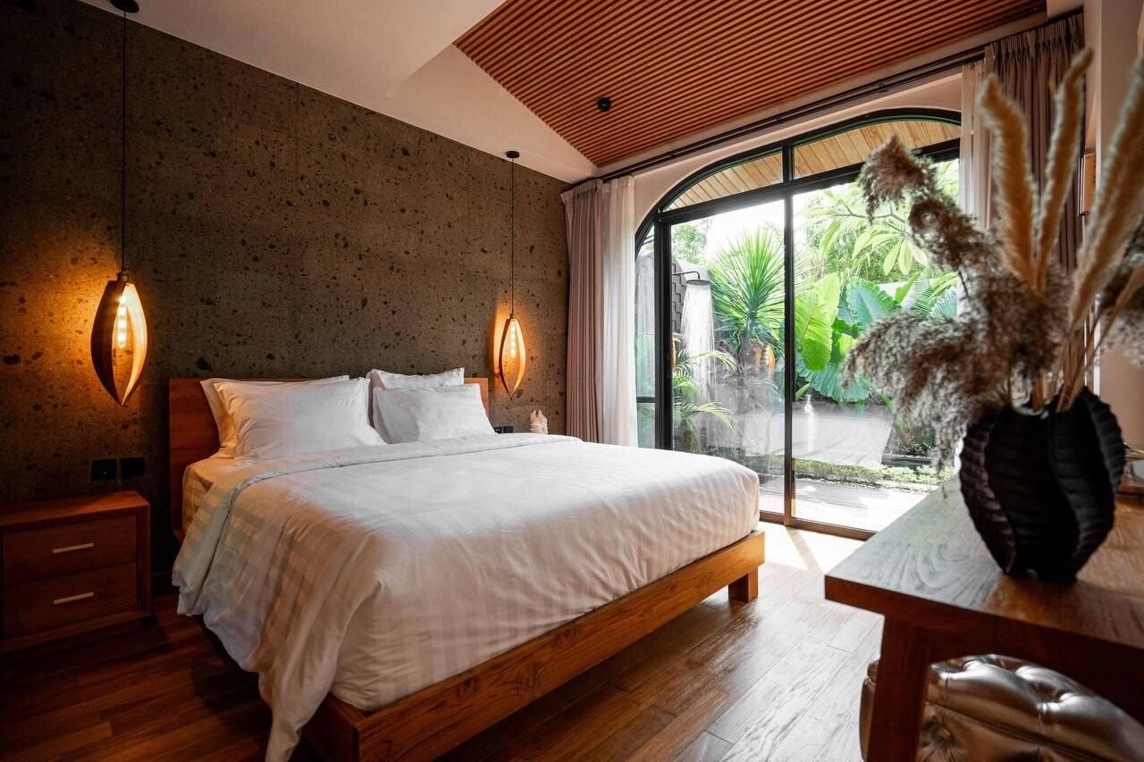 Villa enclosed living room Canggu 2 bedrooms