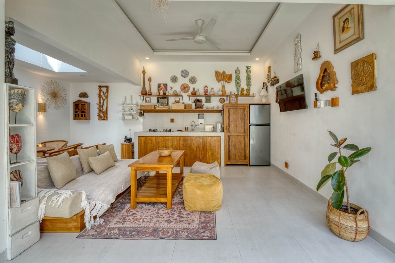 Villa museum-style interior Seminyak 2 bedrooms