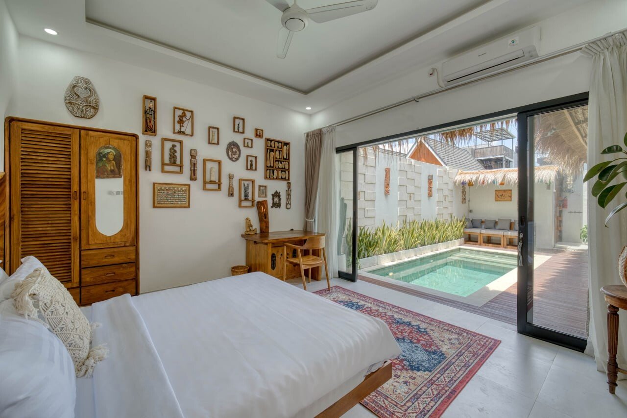 Villa museum-style interior Seminyak 2 bedrooms