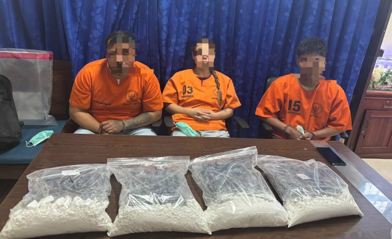 Two Foreigners Busted with Cocaine at Bali Airport