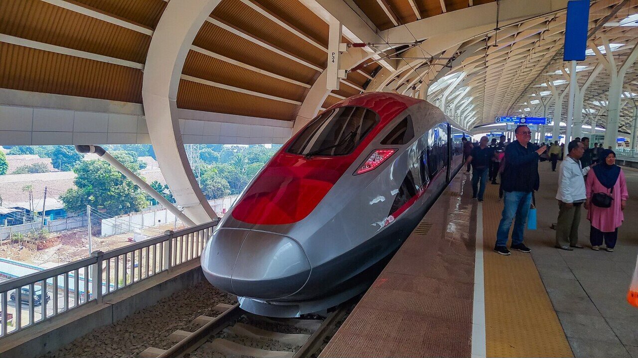 Tickets for the Jakarta–Bandung high-speed train can now be bought through All Indonesia