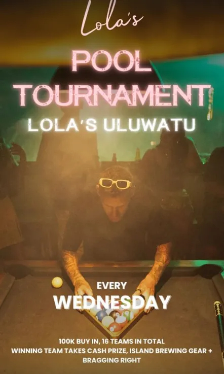 Sport Lola’s Ulu Pool Tournament 3853
