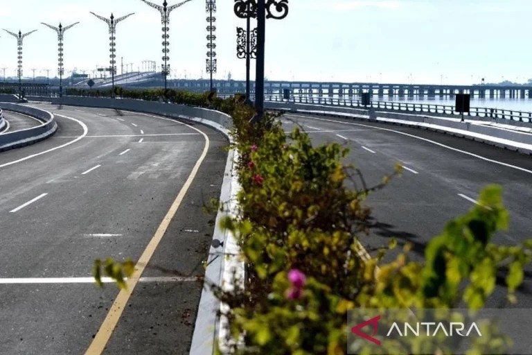 The toll road in Bali will be closed from March 10 to March 12