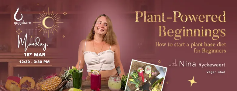 Food Conscious Cooking: Plant-Powered Beginnings w/ Nina Ryckewaert 14722