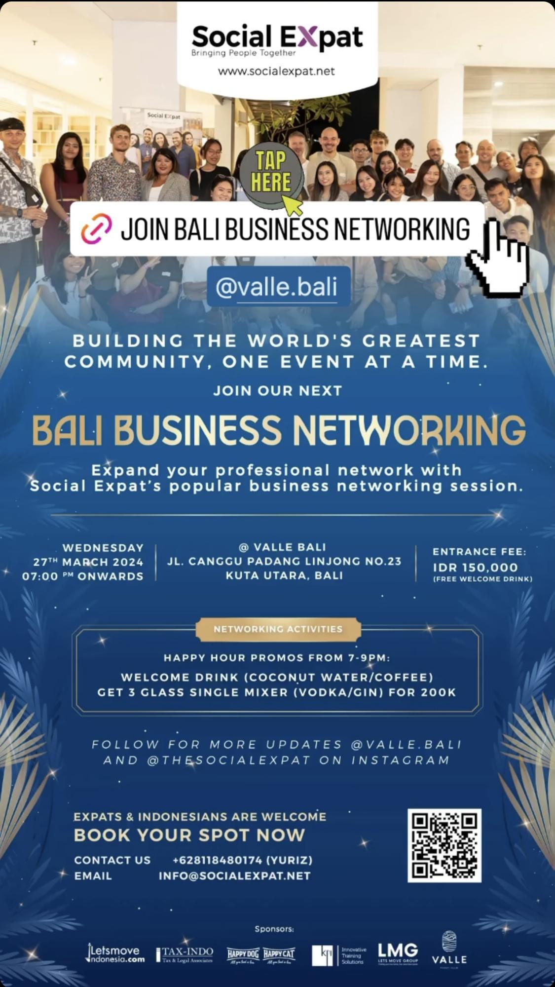 Business Business Networking at Valle Bali 6597