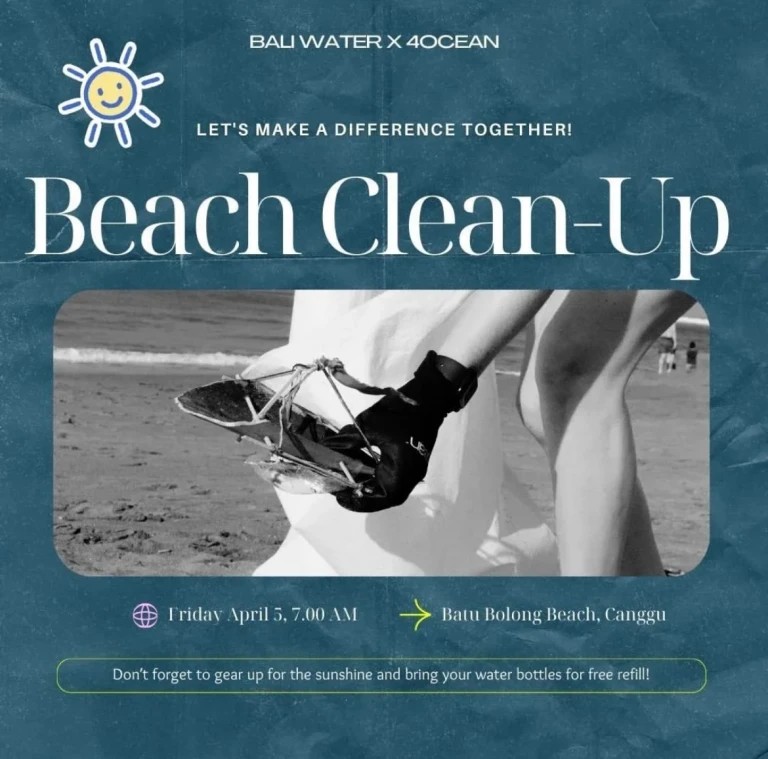 Bali’s Beach Clean Up at Batu Bolong