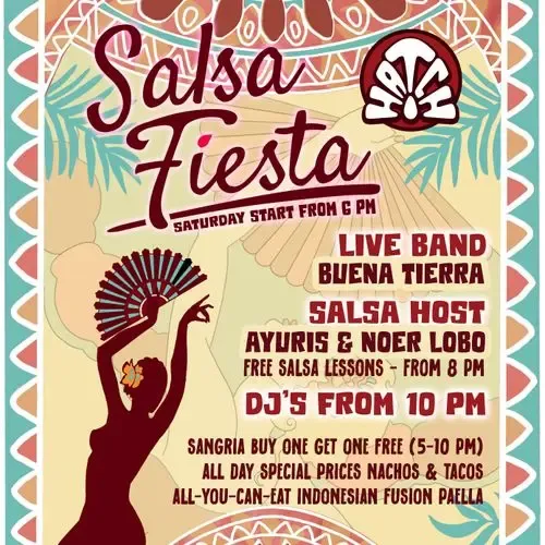 Dancing Salsa Fiesta Saturdays 5681