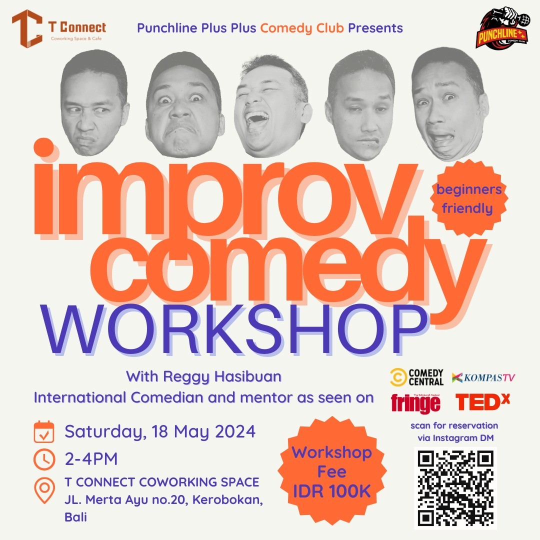 Improv Comedy Workshop with Reggy Hasibuan
