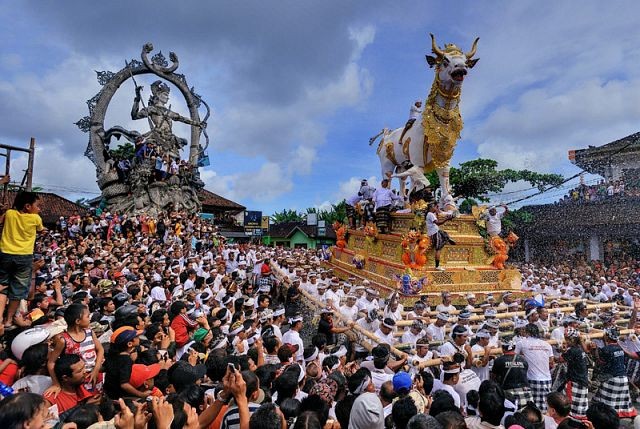 Ngaben Is A Balinese Cremation Ceremony