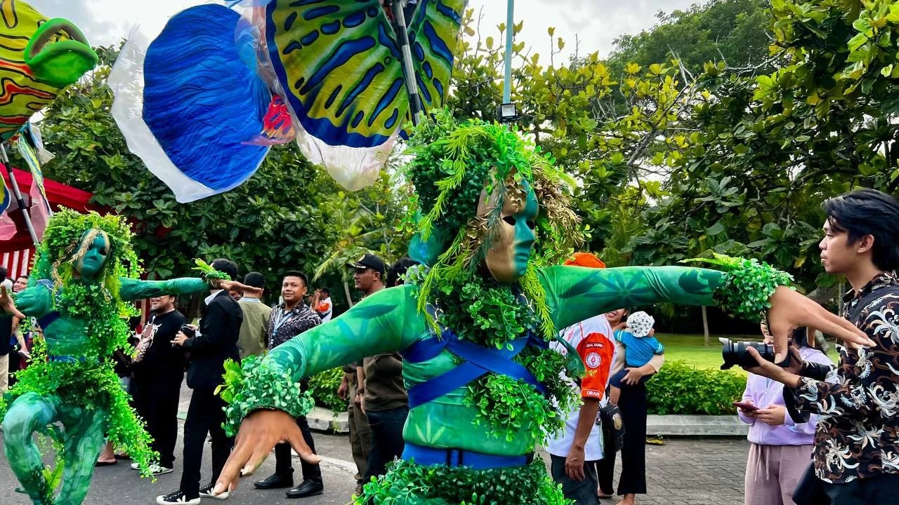 A Colorful Carnival Took Place in Nusa Dua