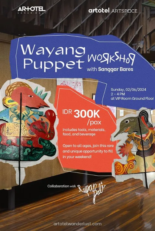 Master class Wayang Puppet Workshop 13255