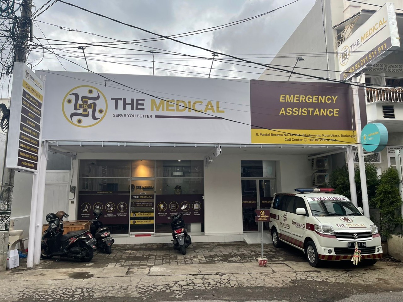 THE MEDICAL CANGGU BERAWA & INFUSION BALI (24-HOUR DOCTOR, DENTIST, HOME CARE, RABIES VACCINE)