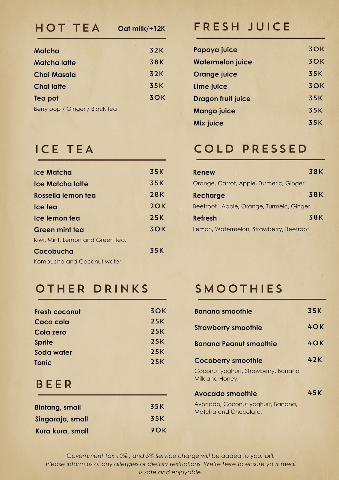 Ropana Coffee Shop and Restaurant