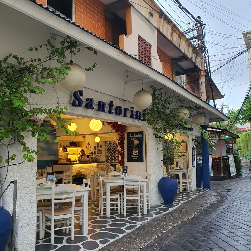 Santorini Greek Restaurant Kuta