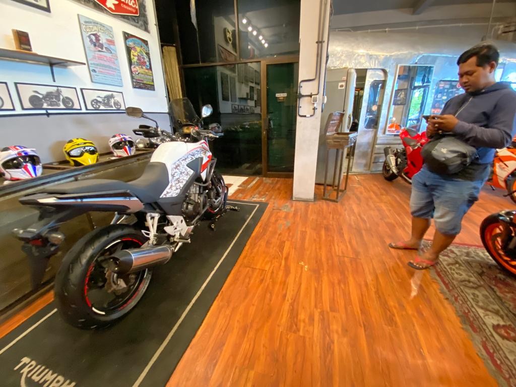 Torched Garage Motorcycle Buy and Sale
