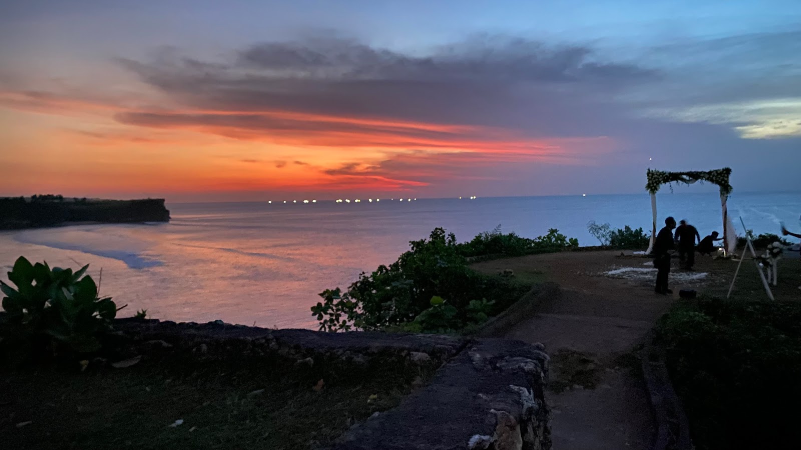 Viewpoint at Balangan Beach