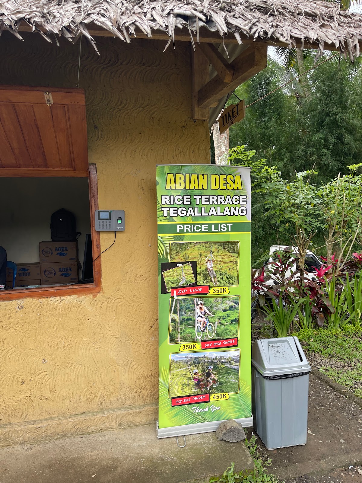 Walking route Abian Desa Rice Terrace 104351