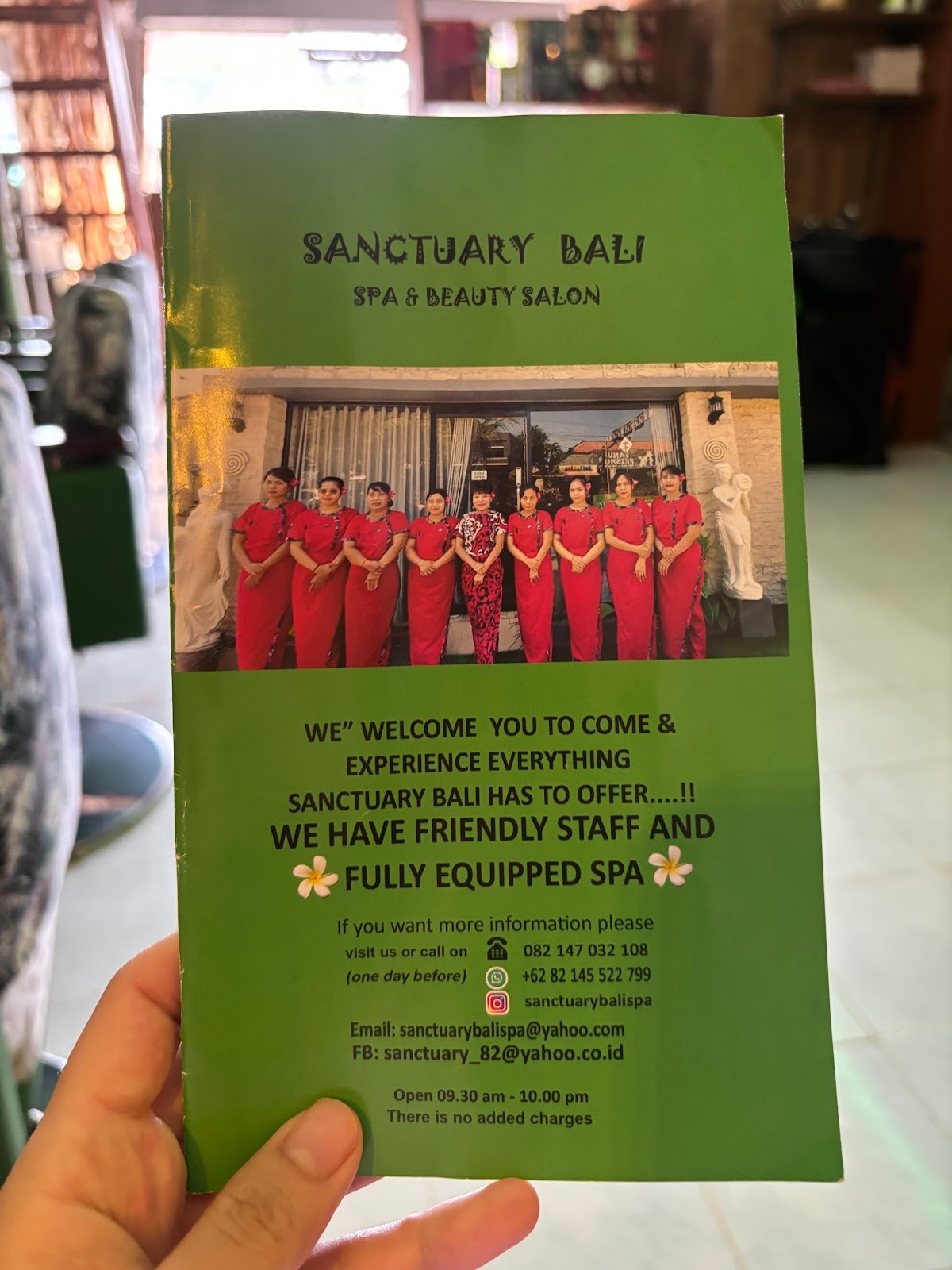 Sanctuary Bali Spa