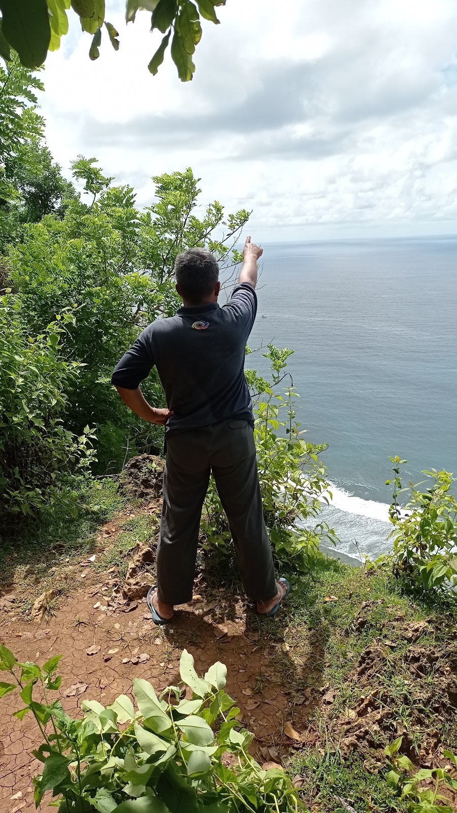 Observation Deck above Nunggalan Beach