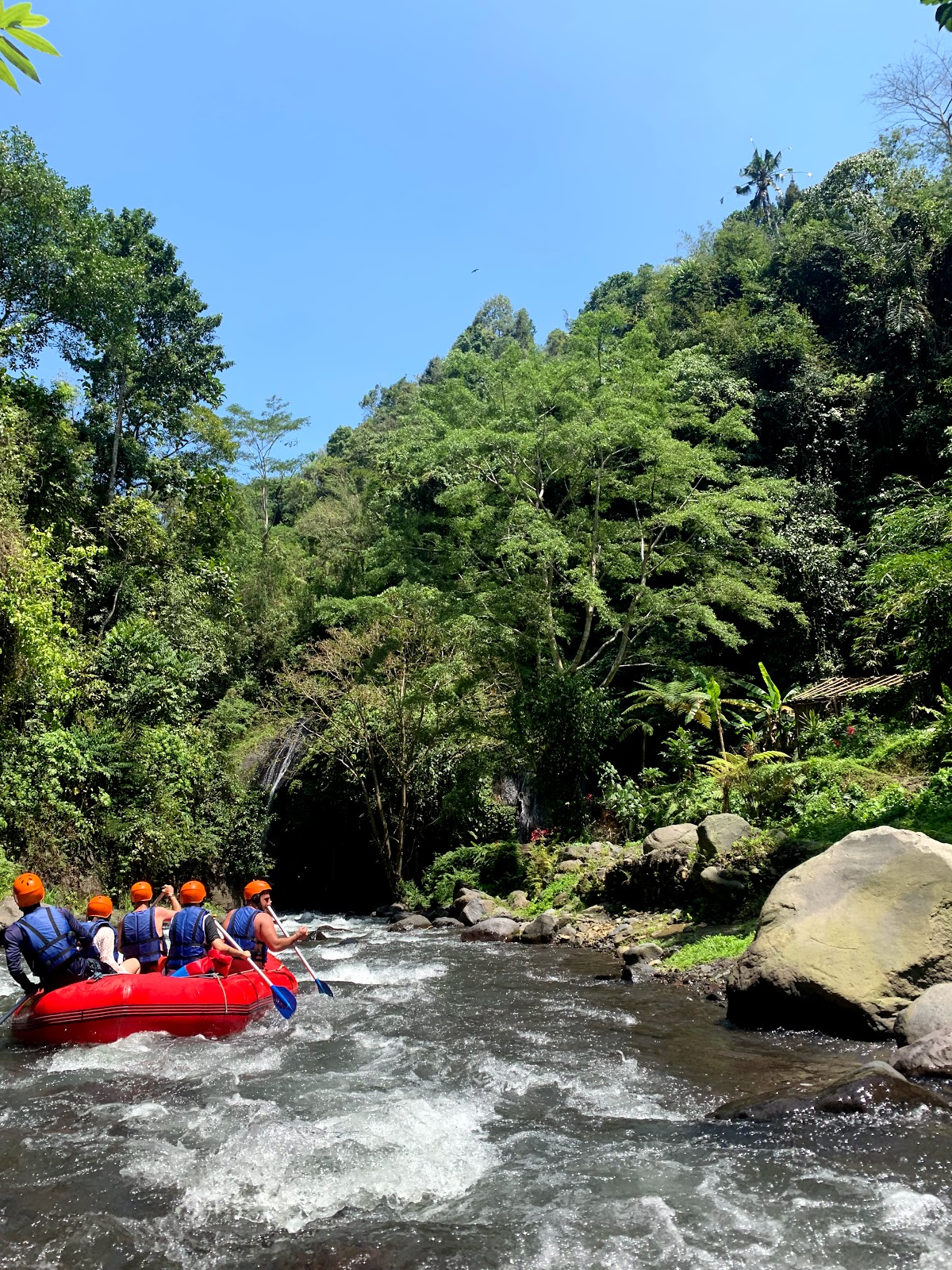 Telaga Waja Waterfall