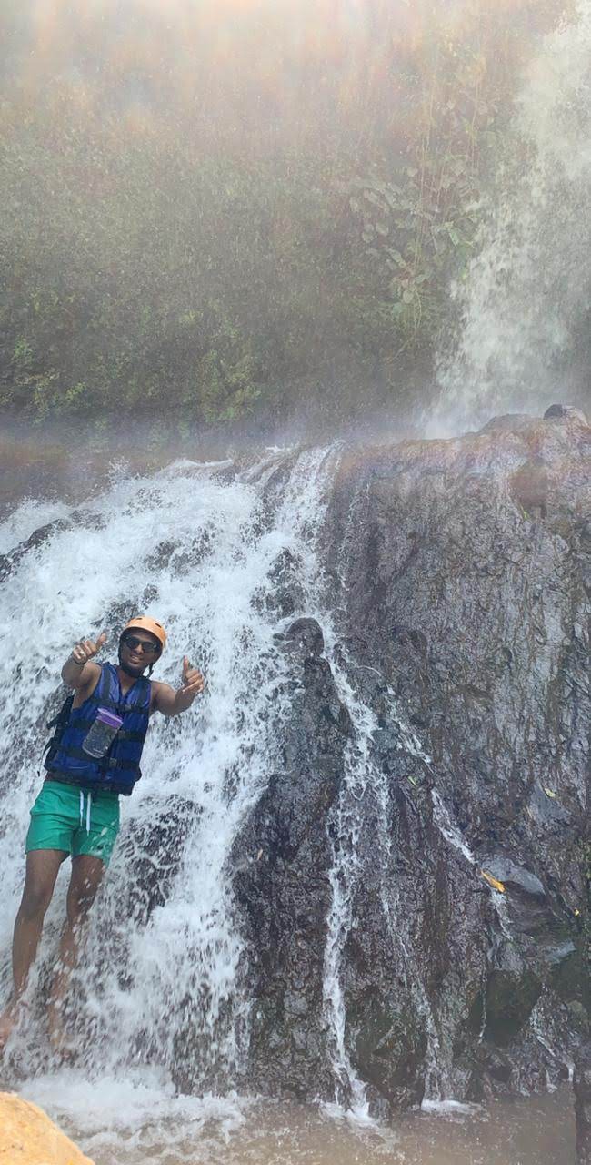 Telaga Waja Waterfall