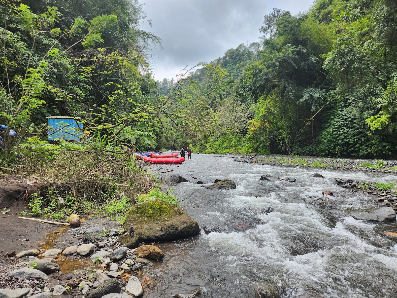 Telaga Waja Waterfall