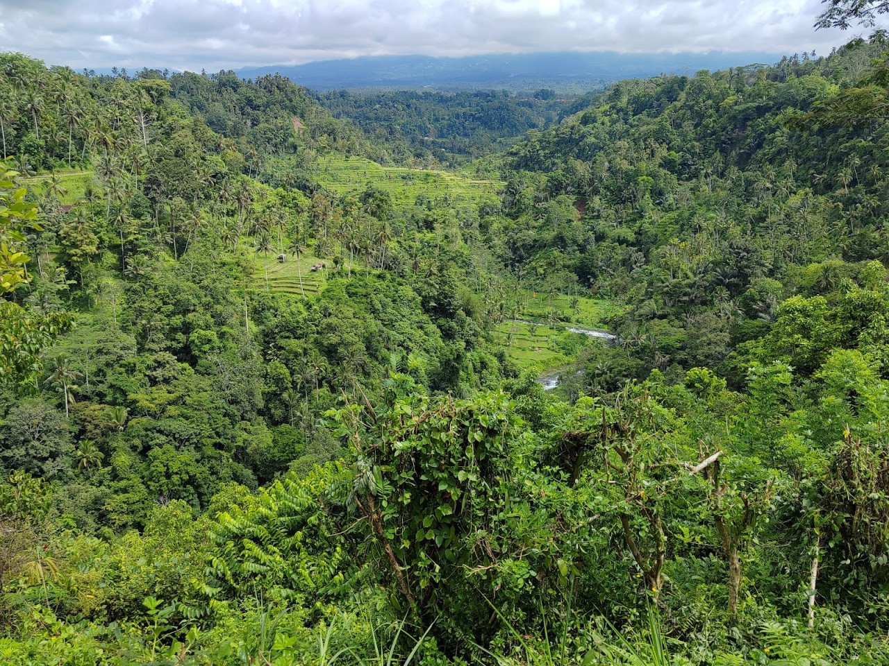 Telaga Waja Waterfall