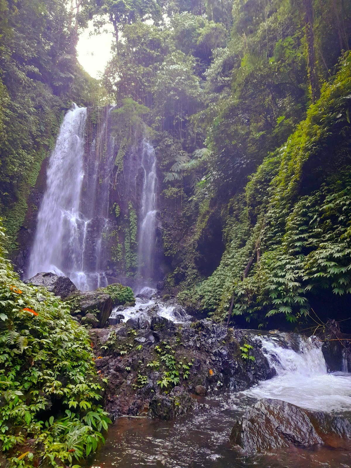 Melanting waterfall