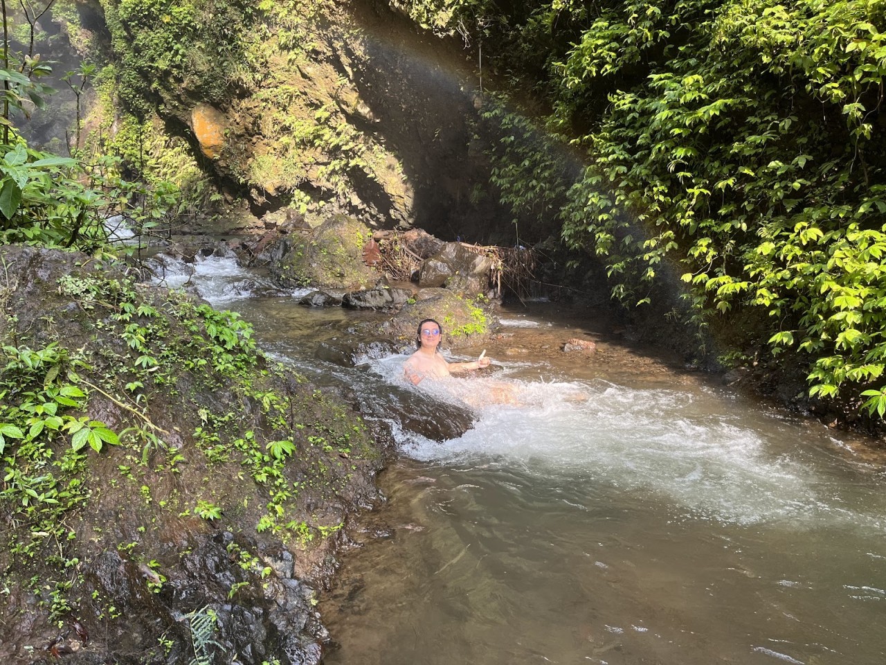 Melanting waterfall