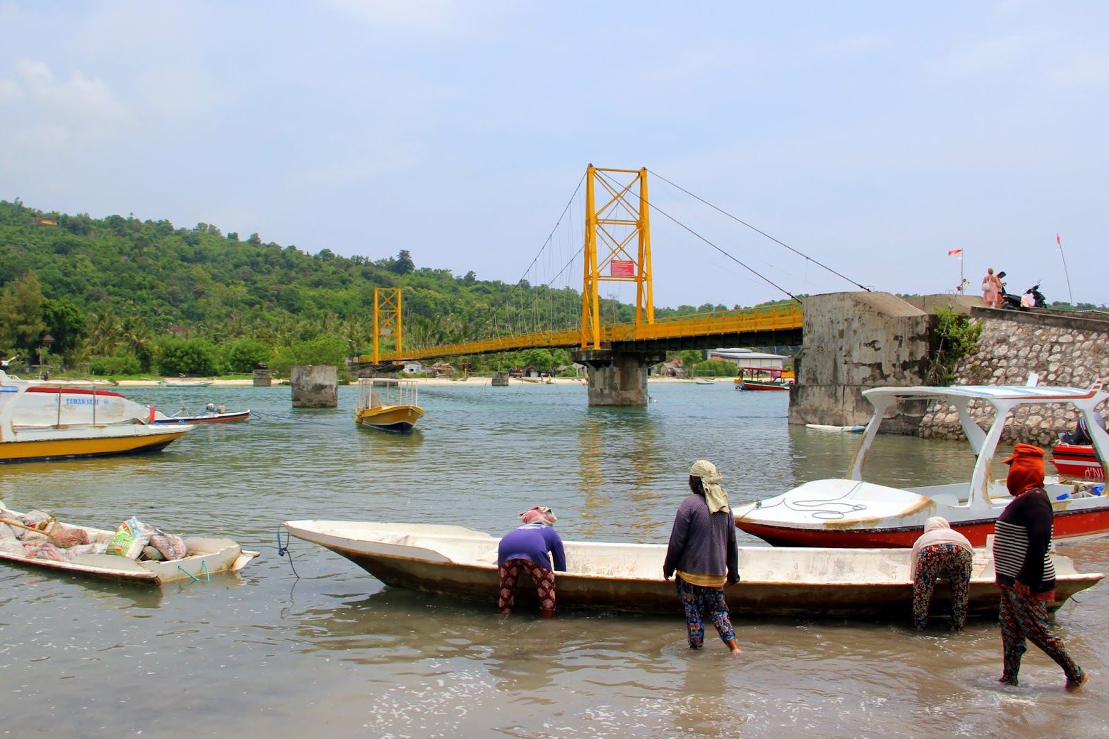 Yellow bridge