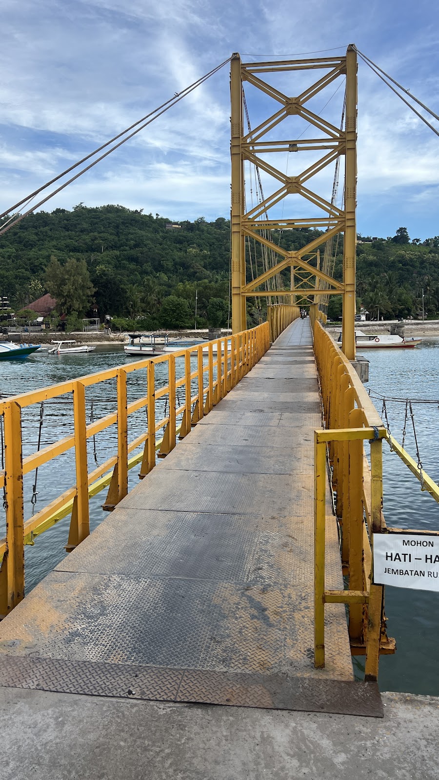 Yellow bridge